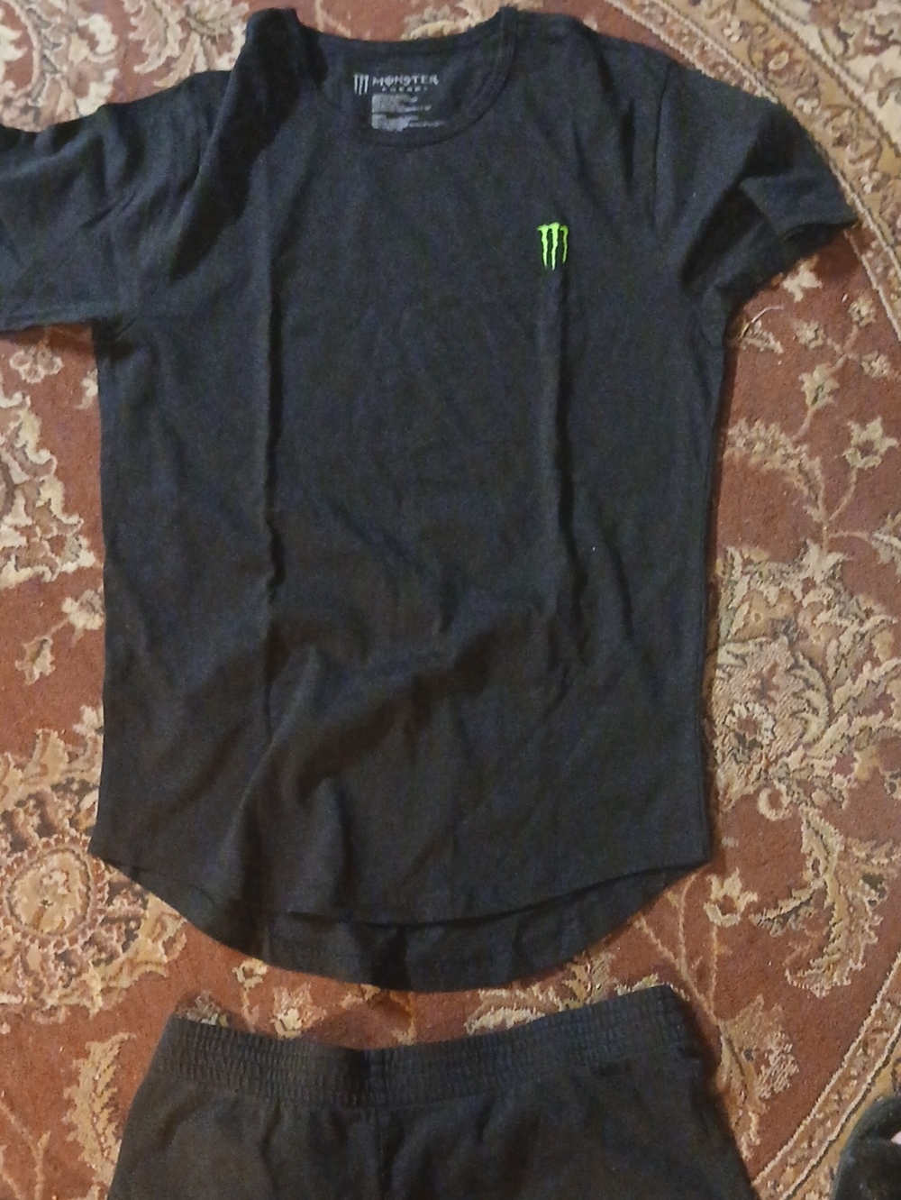 BNWOT Monster Black Shirt